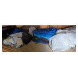 Assorted Tarps and Plastic