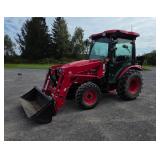 2023 TYM T474 Tractor w/ Backhoe & Snowblower
