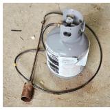 Propane Tank and Brush Burner