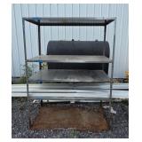 Metal Shelving Unit