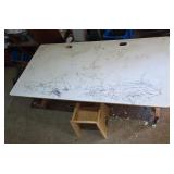 Drafting Table & Childs Chair