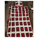 Home Made Afghan & Pillow