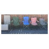 5- Folding Chairs
