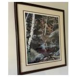 Framed Gustave Hedlund Art Work