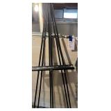 2- Easels & Curtain Rods