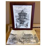 2006 Ron Collins Print Public Square