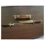 Dual Scabbard Knife & Fork