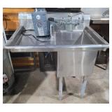 Duke Stainless Sink w/ Water Heater