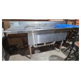 Duke Stainless Steel 3 Bay Sink