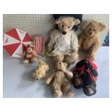 Assorted Plush Bears