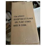 Girl Plant Stand Dï¿½cor ( Unopened Box)