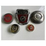Vintage Ford & Chevy Car Emblems