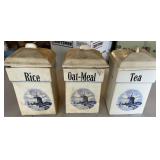 Ceramic Cannister Set