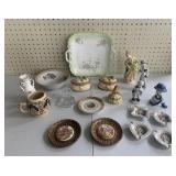 Ceramic Figures-Ashtrays & More