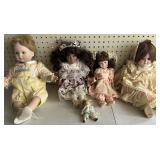 4- Assorted Dolls