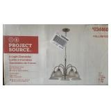 5 light Chandelier #4 (New In Box)