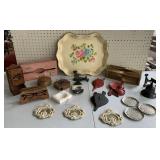 Vintage Tissue Covers-Cast Iron & More
