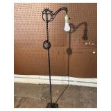 Metal Bridge Arm Floor Lamp