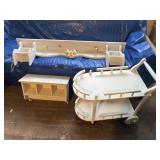 Decorative White Wooden Assortment
