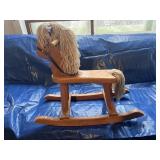 Wooden Rocking Horse