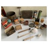 Vintage Collectible Tins- Products & More