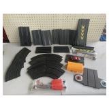 Slot Car Track & Accessories. (Partial)