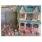 1993 Fisher Price Loving Family Dream Doll House