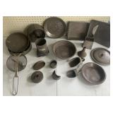Vintage Baking Pans-Cookie Cutters & More