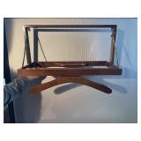 Mid-Century Danish Wall Mounted Folding Valet