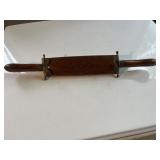 Dual Knife Wood Scabbard Set