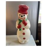 Blow Mold Snowman