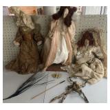 Creepy Witch Dolls
