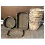 Wood Apple Baskets & H.D. Woven Baskets