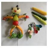 Classic Retro Plastic Veggie Lady Decoration