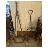 2- Vintage Metal Hand Carts