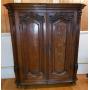 17th Century German Baroque Walnut Armoire