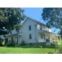5 BR FARM HOUSE, BANK BARN, EQUIPMENT SHED & NUMEROUS OUTBUILDINGS ON 25.8 ACRES w/CREEK