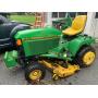 MOTORCYCLES, JD RIDING MOWER W/BUCKET, TOOLS & PP             3 BR HOME W/2 CAR GARAGE & DETACHED GA
