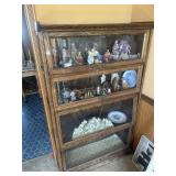 Glass door display cabinet - appeared to look