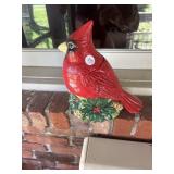 Cardinal cookie jar