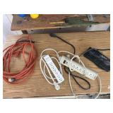 Extension cords and surge protectors