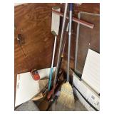 Brooms dustpan squeegee