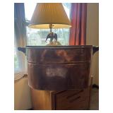 Decorative half copper boiler