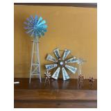 Metal decorative wheel from Windmill and other