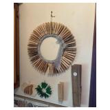 Clothes pin wall decorations