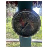 Battery powered cardinal clock