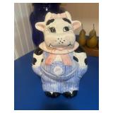 Cow cookie jar