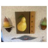 Various wall decorations