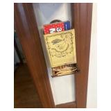 Wall mount match holder