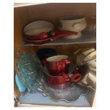 Cabinet Full various kitchen items